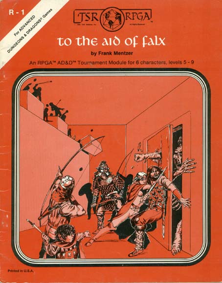 TSR Dungeons & Dragons Archive: To the Aid of Falx
