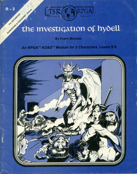 TSR Dungeons & Dragons Archive: The Investigation of Hydell