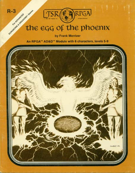 TSR Dungeons & Dragons Archive: The Egg of the Phoenix