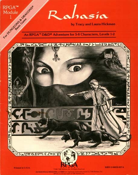 TSR Dungeons & Dragons Archive: Rahasia