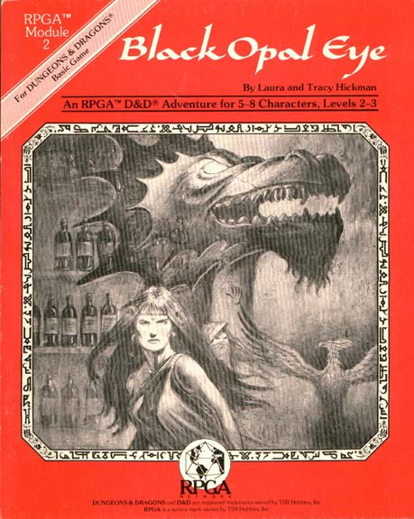 TSR Dungeons & Dragons Archive: Black Opal Eye
