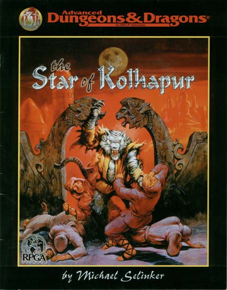 TSR Dungeons & Dragons Archive: The Star of Kolhapur