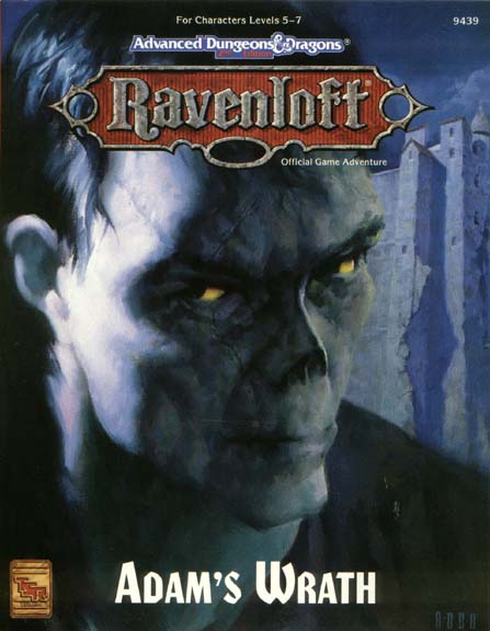 TSR Dungeons & Dragons Archive: Ravenloft: Adam's Wrath