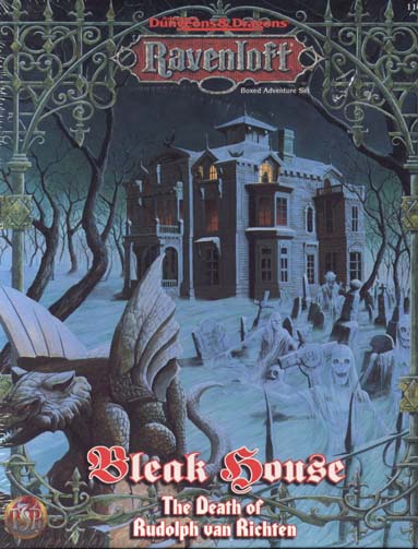 TSR Dungeons & Dragons Archive: Ravenloft: Bleak House: The Death of Rudolph Van Richten