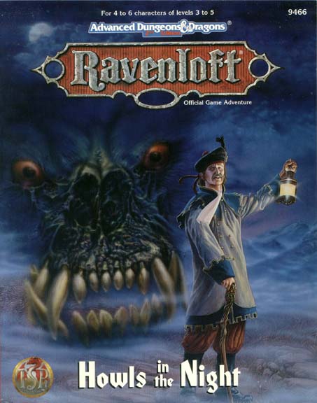 TSR Dungeons & Dragons Archive: Ravenloft: Howls in the Night