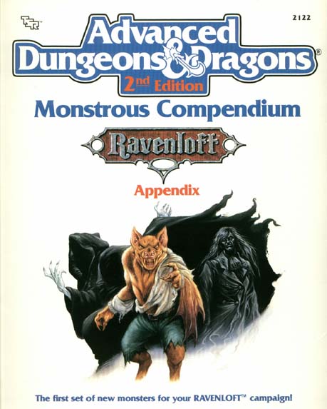 TSR Dungeons & Dragons Archive: Ravenloft: Monstrous Compendium Ravenloft Appendix