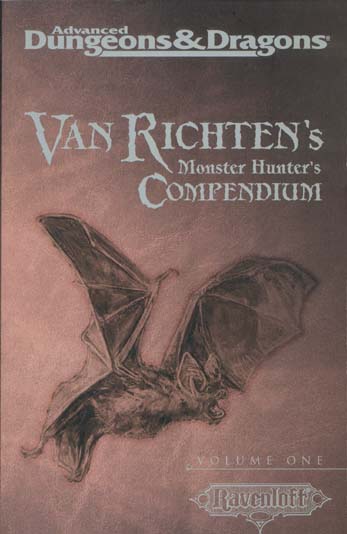 TSR Dungeons & Dragons Archive: Ravenloft: Van Richten's Monster Hunter's Compendium Volume One