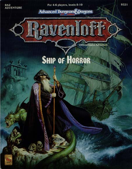 TSR Dungeons & Dragons Archive: Ravenloft: Ship of Horror