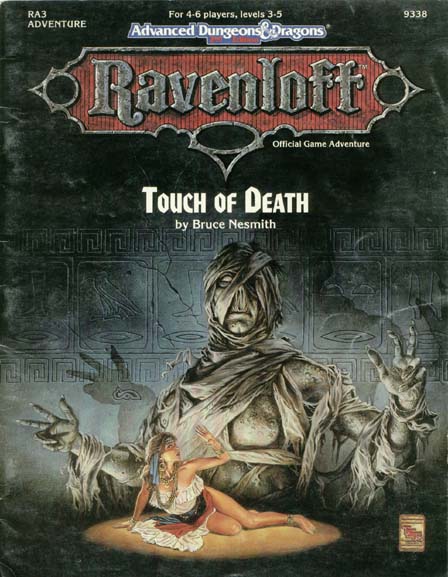 TSR Dungeons & Dragons Archive: Ravenloft: Touch of Death