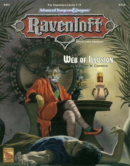 TSR Dungeons & Dragons Archive: Ravenloft: Web of Illusion
