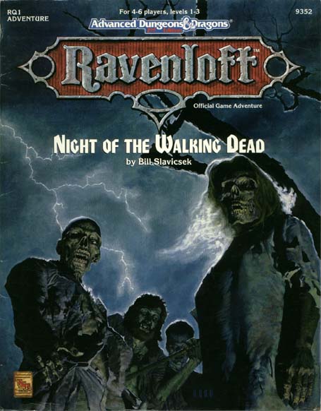 TSR Dungeons & Dragons Archive: Ravenloft: Night of the Walking Dead