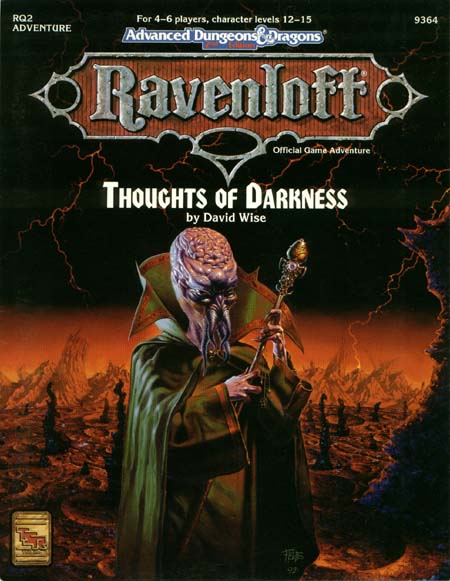TSR Dungeons & Dragons Archive: Ravenloft: Thoughts of Darkness