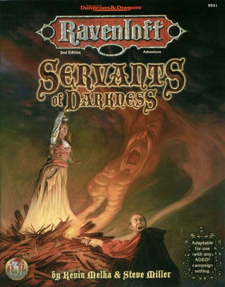 TSR Dungeons & Dragons Archive: Ravenloft: Servants of Darkness