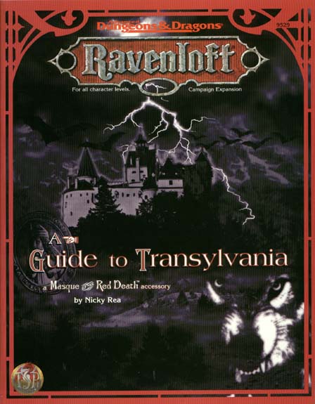 TSR Dungeons & Dragons Archive: Ravenloft: A Guide to Transylvania