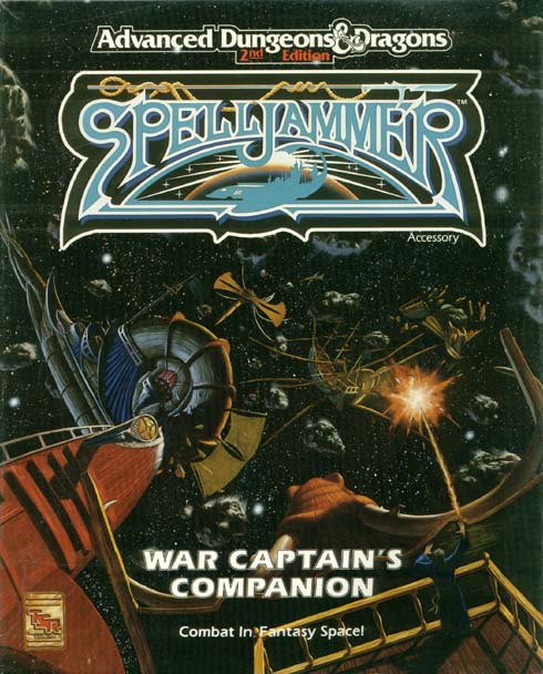 TSR Dungeons & Dragons Archive: Spelljammer: War Captain's Companion
