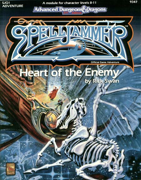 TSR Dungeons & Dragons Archive: Spelljammer: Heart of the Enemy