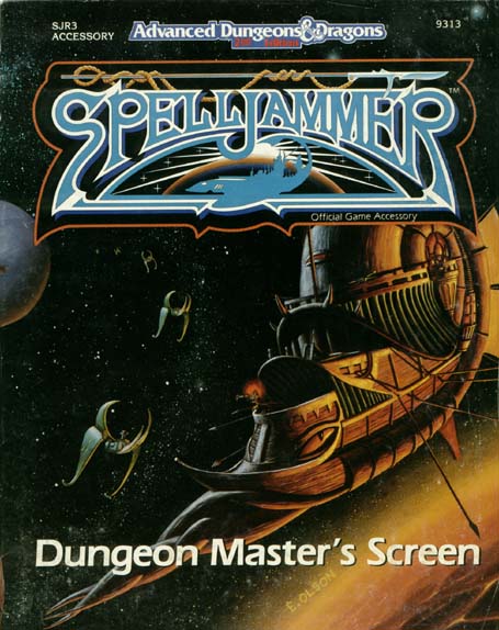 TSR Dungeons & Dragons Archive: Spelljammer: Dungeon Master's Screen