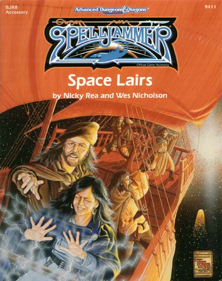 TSR Dungeons & Dragons Archive: Spelljammer: Space Lairs