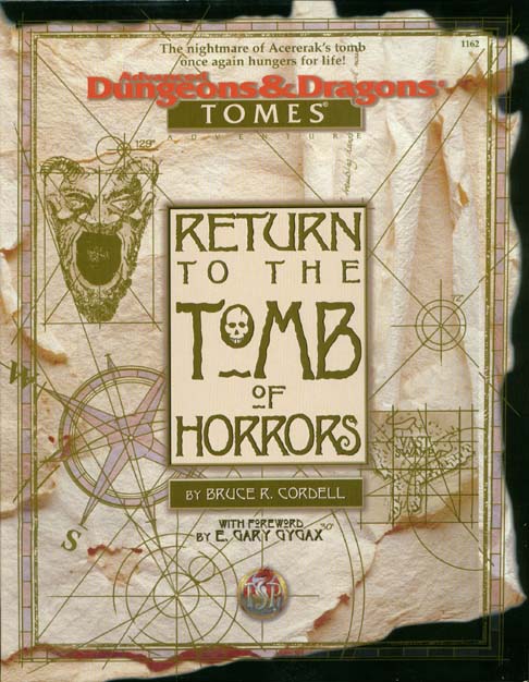 TSR Dungeons & Dragons Archive: Tomes: Return to the Tomb of Horrors