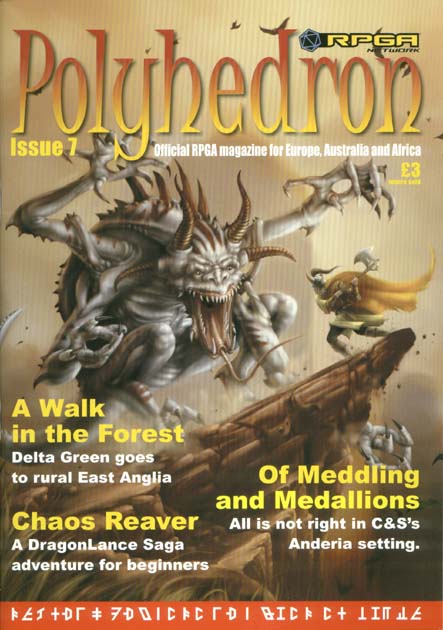 TSR Dungeons & Dragons Archive: UK Archive: Polyhedron #7